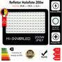 Imagem de Kit 4 Refletor Led 200w Holofote Bivolt Ip67 Branco Frio