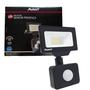 Imagem de Kit 4 Refletor Sensor Presença 10W Branco Frio 6500K Fotocelula