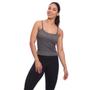 Imagem de Kit 4 Regatas de Alcinha Canelada Feminina Lisa Blusa Blusinha Básica Treino Academia
