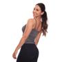 Imagem de Kit 4 Regatas de Alcinha Canelada Feminina Lisa Blusa Blusinha Básica Treino Academia