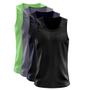 Imagem de Kit 4 Regatas Nadador Masculina Blusa  Dry Academia Camiseta Camisa Treino