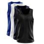 Imagem de Kit 4 Regatas Nadador Masculina Blusa  Dry Academia Camiseta Camisa Treino