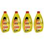 Imagem de Kit 4 Removedor De Cera Ação Rapida Profissional 950ml Allchem