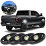 Imagem de Kit 4 Rock Light Led Luz Caixa de Roda Enfeite Camionete Ram F250 Silverado