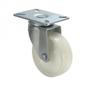 Imagem de Kit 4 Roda Rodízio Giratório 4" Carga Média 90 kg Com Base  