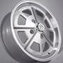 Imagem de Kit 4 Rodas Aro 15x6 4x130 VW Fusca Brasília Prata Krmai R84