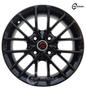 Imagem de Kit 4 Rodas Aro 15x6 Gm Esportiva  4X100 Et40 Black EW B20