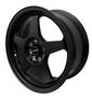 Imagem de Kit 4 Rodas Aro 16x7 Rodera EVO 4x100/108 ET35 Preto Fosco