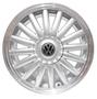 Imagem de Kit 4 Rodas Aro 17X6 Vw Bananinha 4X100 Prata BRW 1370