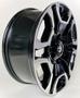 Imagem de Kit 4 rodas aro 22x9,0 krmai s31 6x139 bd hilux srx et25