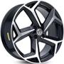 Imagem de Kit 4 rodas kr S23 vw gol, saveiro, up / aro 17X6 / (4X100) ET36