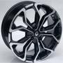 Imagem de Kit 4 Rodas Renault Sandero rs aro 16 4x100 Preta diamantada