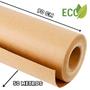 Imagem de Kit 4 Rolos De Papel Semi Kraft Bobina 90 CM x 50 M Mascaramento e Automotivo