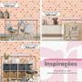 Imagem de Kit 4 Rolos Papel de Parede Vinil Liso 300cm x 51cm Antimofo