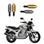 Imagem de KIT 4 Seta Esportiva Pisca de Led Modelo P26 Para Moto CB 250 Twister 2010 2011 2012 2013 2014 2015