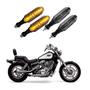 Imagem de KIT 4 Seta Esportiva Pisca de Led Modelo P26 Para Moto SHADOW VT 1100 Ano 2016 2017 2018201920202021