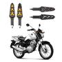 Imagem de KIT 4 Seta Sequencial Pisca de Led Universal Estrela Modelo P09S Moto CG 150 CARGO 2016 2017 2018201920202021