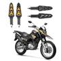 Imagem de KIT 4 Seta Sequencial Pisca de Led Universal Estrela Modelo P09S Moto XTZ 150 CROSSER 2004 2005 2006 2007 2008 2009