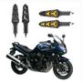 Imagem de KIT 4 Seta Sequencial Pisca de Led Universal Modelo P09S Estrela Moto BANDIT 650 Ano 2010 2011 2010 2013 2014 2015