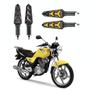 Imagem de KIT 4 Seta Sequencial Pisca de Led Universal Modelo P09S Estrela Moto SUZUKI YES 125 Ano 2004 2005 2006 2007 2008 2009