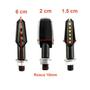Imagem de KIT 4 Setas Esportiva Pisca de Led Modelo P29 Para Moto FAZER 150 2004 2005 2006 2007 2008 2009