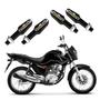 Imagem de KIT 4 Setas Esportiva Pisca de Led Modelo P29 Para Moto Honda CG 150 START 2004 2005 2006 2007 2008 2009