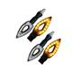 Imagem de Kit 4 Setas Esportivas de Led P01 Modelo Flecha vazado para Moto Honda CBR 250R 2016 2017 2018201920202021