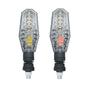 Imagem de Kit 4 Setas Pisca de Led Dianteiro E Traseiro Modelo PF01 Honda CG 150 SPORT 2010 2011 2012 2013 2014 2015