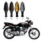 Imagem de KIT 4 Setas Sequenciais Led Universal Pisca Amarelo P43S Moto Honda CBX 200 2004 2005 2006 2007 2008 2009