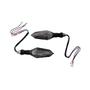 Imagem de KIT 4 Setas Sequenciais Led Universal Pisca AZUL e AM P43S Moto Honda CBR 1000 Fireblade 2010 2011 2012 2013 2014 2015