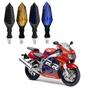 Imagem de KIT 4 Setas Sequenciais Led Universal Pisca Azul e Amarelo P43S Moto Honda CBR 900RR 2016 2017 2018201920202021