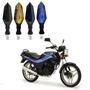 Imagem de KIT 4 Setas Sequenciais Led Universal Pisca Azul e Amarelo P43S Moto Honda CBX 150 2016 2017 2018201920202021