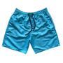 Imagem de Kit 4 Short Liso Moda Praia Tactel Bermuda Com Bolsos Verão Relaxado