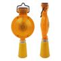 Imagem de Kit 4 Sinalizador Luz Solar Obra Automático Resistente Chuva