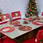 Imagem de Kit 4 Souplas Mdf Natalino com Capa Noel Vermelho