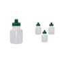 Imagem de Kit 4 Squeezes 300Ml Tampa Fibra Madeira Verde