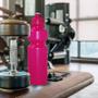 Imagem de Kit 4 Squeezes 750Ml Rosa Neon Plástico Premium