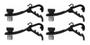 Imagem de Kit 4 Suporte Para Microfone De Bateria Tipo Clamp Csr 114