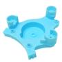 Imagem de Kit 4 Suportes Da Roldana Vw Fox Para Reparo Vidro Elétrico Portas Dianteiras Traseiras Lado Direito e Esquerdo 4 Portas