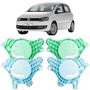 Imagem de Kit 4 Suportes Da Roldana Vw Fox Para Reparo Vidro Elétrico Portas Dianteiras Traseiras Lado Direito e Esquerdo 4 Portas