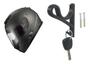 Imagem de Kit 4 Suportes De Parede Para Capacetes Com Gancho Preto