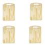 Imagem de Kit 4 Tábuas de Corte Multiuso Com Alça 40x27 Cm 054 Debiasi