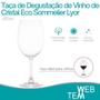 Imagem de Kit 4 Taças de Vinho Cristal Ecológico 450ml Lyor