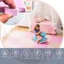 Imagem de Kit 4 Tapete Infantil em EVA Emborrachado de 50x50 com 20mm de Espessura Cobre 1 m² Estilo Tatame Para Bebe Criança Menina Yoga Quarto Decoração