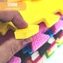 Imagem de Kit 4 Tapete Infantil Emborrachado Em EVA Medida De 50X50X1 CM Colorido Para Bebê Criança Infantil Decoração Interativo Tatame Piso Placa