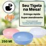 Imagem de KIT 4 Tigelas Paris DUP 250ml Micro-Ondas Lava-Louças Freezer Bpa Free - Azul, Rosa, Verde e Branco