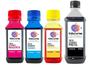 Imagem de Kit 4 Tinta Compatível Brother DCP-T710DW T300 T310 BTD60BK BT5001 800ml