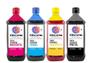 Imagem de Kit 4 Tinta Compatível Brother MFC-J5845DW J5945 J6545 J6945 LC-3037 de 1 Litro