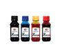 Imagem de Kit 4 Tinta Compatível HP 2136 2676 3776 3636 664 100ml BK Pigmentado