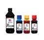 Imagem de Kit 4 Tinta Compatível HP Smart Tank 519 502 800ml BK Pigmentado